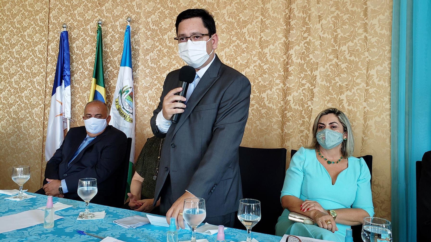 Por unanimidade, Gleidson Bueno é eleito presidente da Câmara de Guaraí para o biênio 2021/2022