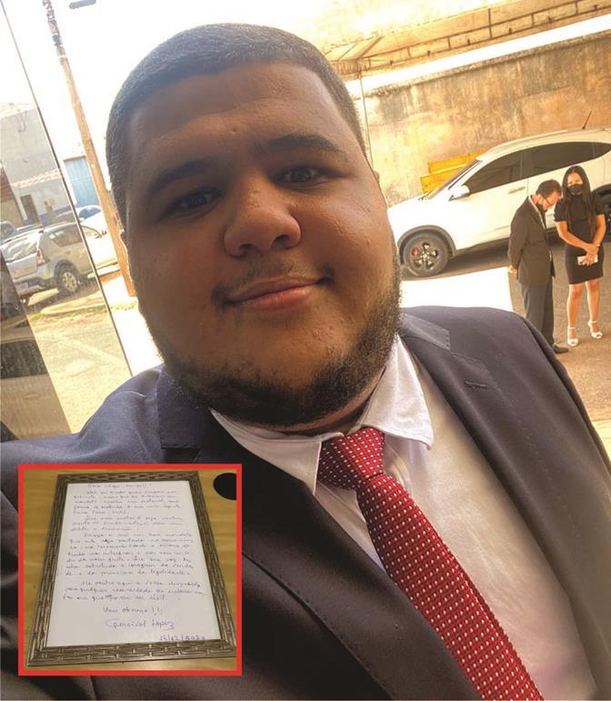 Vereador que ficou com gabinete de ex-colega morto em Guaraí encontra carta de boas vindas