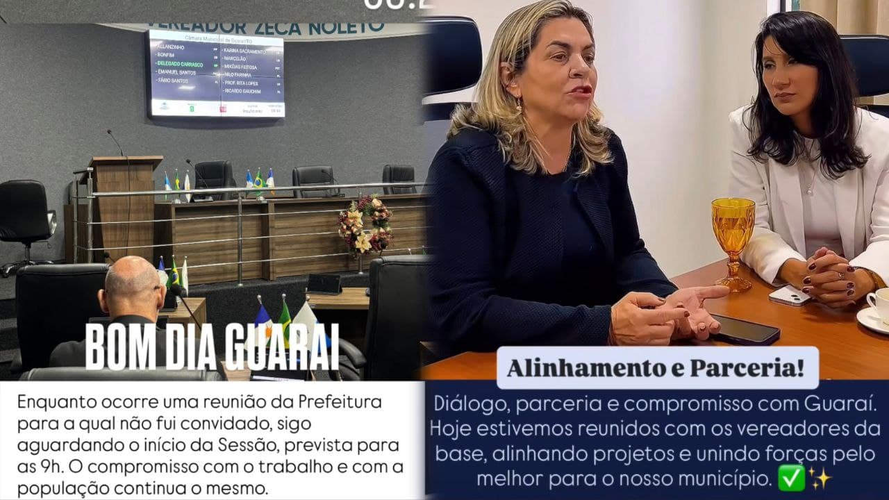 Foto da notícia: Debate sobre transparência ganha força após reuniões ‘restritas’ entre prefeita e parlamentares