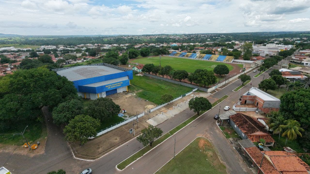 Foto da notícia: Cresce expectativa sobre reinauguração do Ginásio Dr. Pedro Zanina, em obras há quase três anos