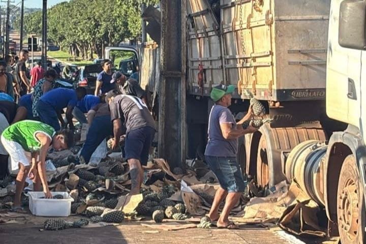 Foto da notícia: Supostos donos de abacaxis que escondiam cocaína contestam doação de frutos realizada em Guaraí