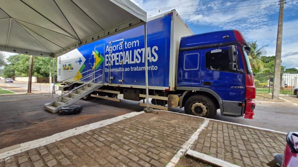 Foto da notícia: Carreta do SUS pode atender até 1.000 mulheres de Guaraí e região; agende na UBS mais próxima