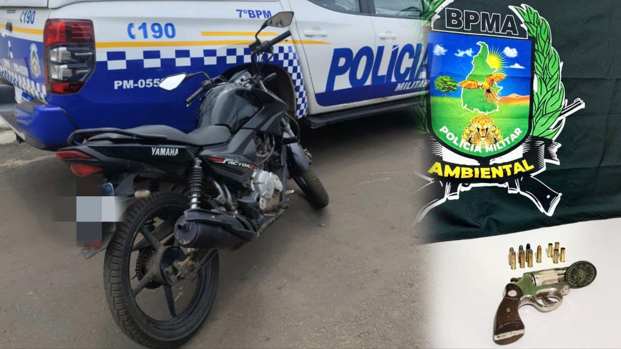 Foto da notícia: PM prende estelionatário e homem com revólver em Guaraí; detidos eram reincidentes em crimes
