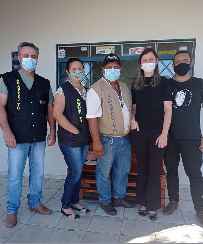 Servidores da Adapec, incluindo os de Guaraí, cobram vacinas e melhores condições de trabalho