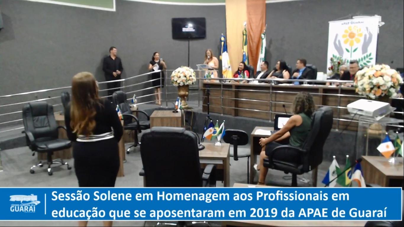 APAE de Guaraí homenageia educadoras que atuaram na instituição e se aposentaram em 2019