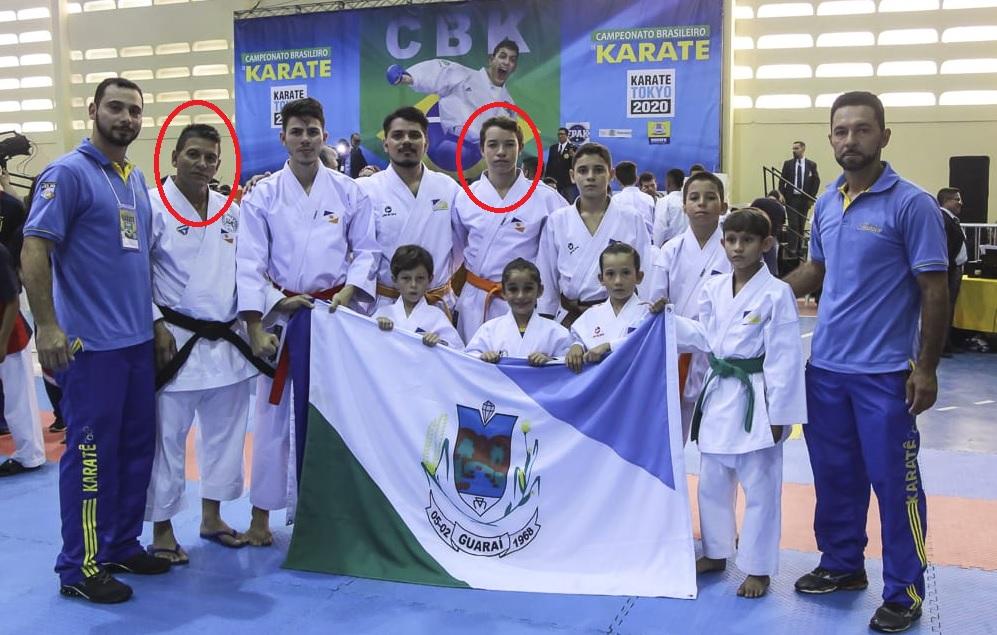 Guaraienses conquistam medalhas de prata e bronze durante 3ª etapa do Brasileiro de Karatê