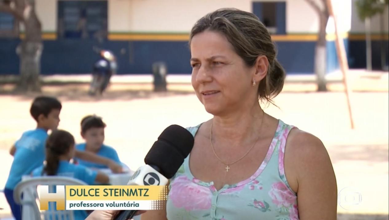 História de educadora voluntária que atua na zona rural de Guaraí repercute em rede nacional