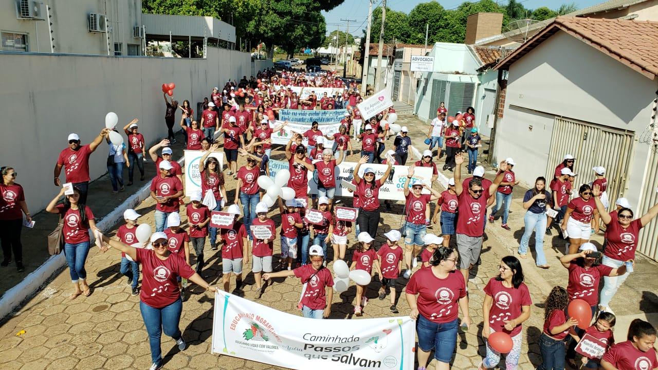 Caminhada Passos que Salvam do Hospital de Amor (HA) arrecada quase R$ 100 mil em Guaraí
